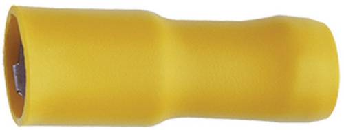 Klauke 950 Rundsteckhülse 4 mm² 6 mm² Stift-Ø: 5 mm Vollisoliert Gelb