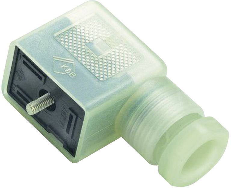 Binder MagnetventilsteckverBauform B Serie 225 Transparent Pole:2 + PE 43-1834-135-03 Inhalt