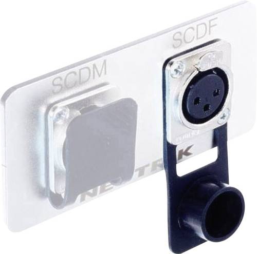 Neutrik SCDF Abdeckkappe Schwarz