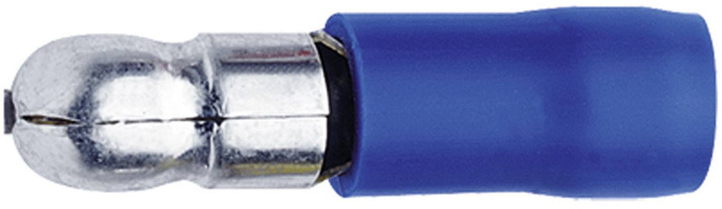Klauke 1030 Rundstecker 1.50mm² 2.50mm² Stift-Ø: 5mm Teilisoliert Blau