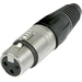 Neutrik NC3FX XLR-Steckverbinder Buchse, gerade Polzahl: 3 Silber 1 St. Neutrik NC3FX XLR-Steckverbinder Buchse, gerade Polzahl: 3 Silber 1 St.