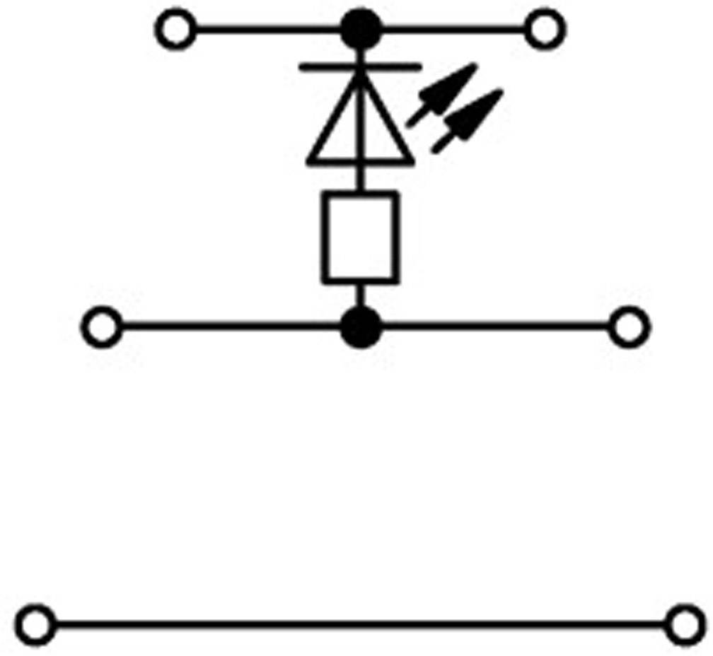 WAGO 2002-3221/1000-434 Dreistock-LED-Klemme 5.20mm Zugfeder Belegung: L Grau 1St.