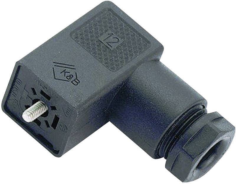 Binder MagnetventilsteckverBauform C Serie 230 Schwarz Pole:3+PE 43-1902-000-04 Inhalt: 1 St