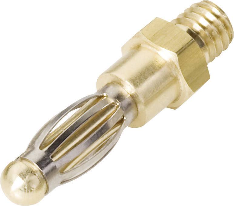 Schnepp EFK 3000 Büschelstecker Stecker, Einbau vertikal Stift-Ø: 3mm Silber