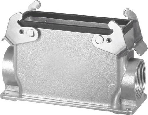 C146 10N024 500 2-1 Sockelgehäuse 1 Kabelabgang, mit Gewindestutzen, 2 Querbügel, hohe Ba