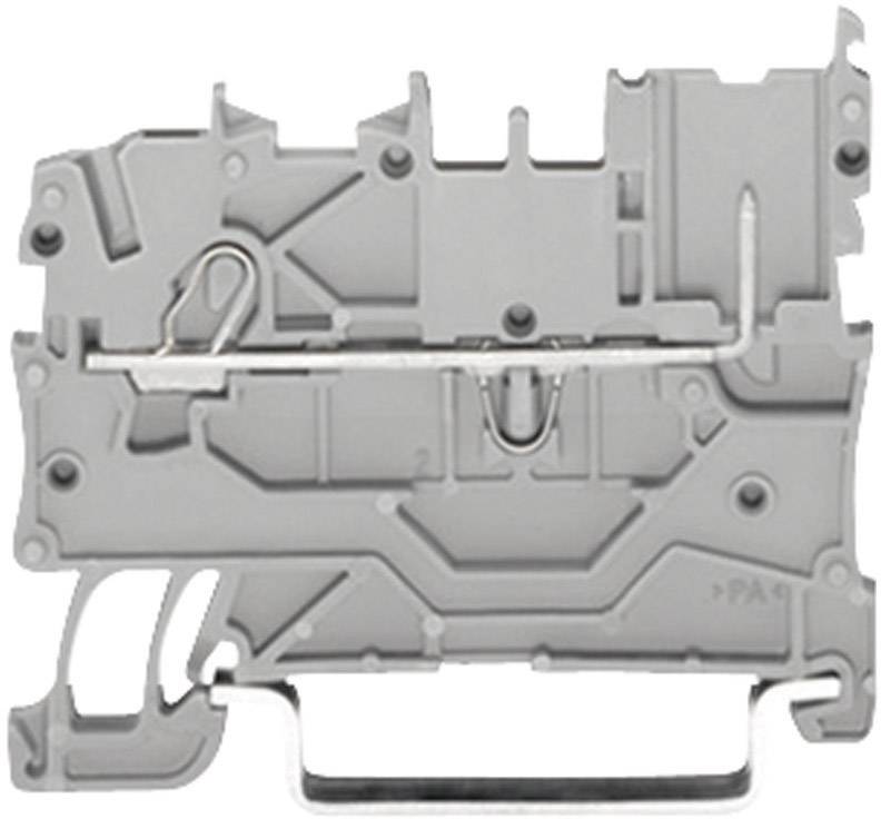 WAGO 2020-1201 Basisklemme 3.50mm Zugfeder Belegung: L Grau
