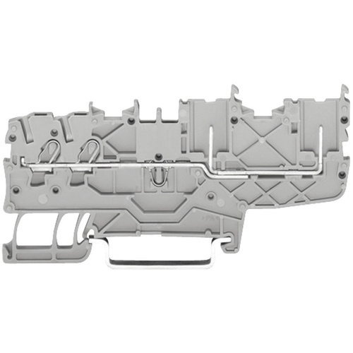 WAGO 2020-1401 Basisklemme 3.50mm Zugfeder Belegung: L Grau