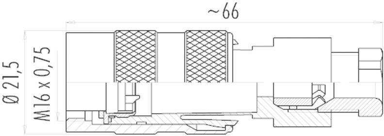 Binder 09-0114-25-05 Rundstecker Kupplung, gerade Gesamtpolzahl: 5 Serie (Rundsteckverbinder): 723 1St.