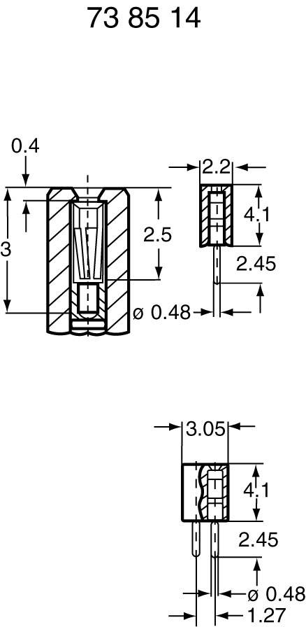 BKL Electronic Buchsenleiste (Standard) Anzahl Reihen: 1 Polzahl je Reihe: 25 10120602