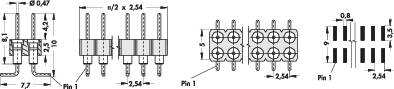 Technische Diagramme von elektrischen Schaltanlagen mit Schaltkreisen, Leitungen und Transformatoren. Zeigt verschiedene Komponenten und ihre Anordnung.