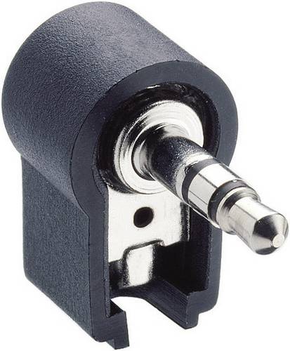 Lumberg WKLS 40 Klinken-Steckverbinder 3.5 mm Stecker, gewinkelt Polzahl: 3 Stereo Schwarz