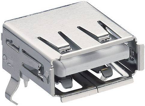 Lumberg USB-Steckverbinder 2.0 Buchse, Einbau horizontal 2410 02 2410 02 Inhalt