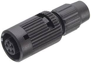 Binder 99-0996-100-05 Rundstecker Kupplung, gerade Gesamtpolzahl: 5 Serie (Rundsteckverbinder): 710 1St.