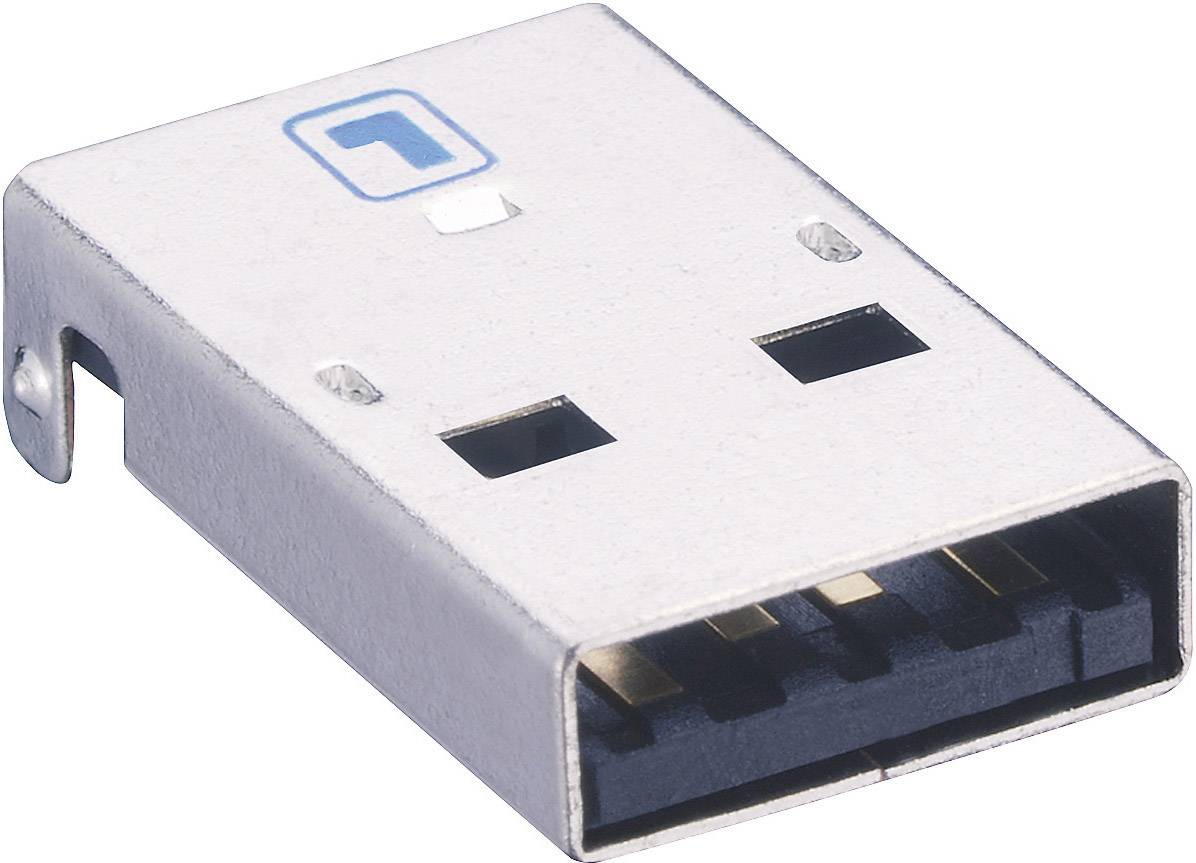 Lumberg USB-Steckverbinder 2.0 Stecker, Einbau horizontal 2410 07 2410 07 Inhalt