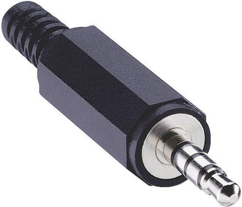 Lumberg 1532 02 Klinken-Steckverbinder 3.5 mm Stecker, gerade Polzahl: 4 Stereo Schwarz