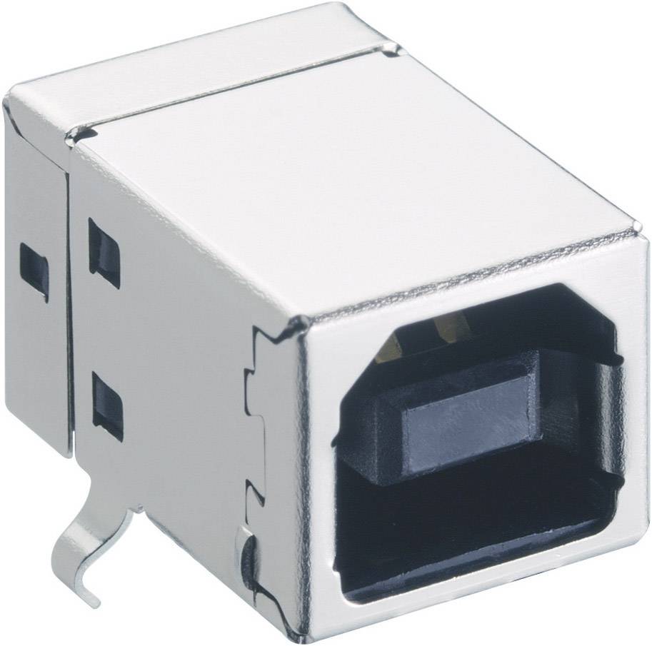 Lumberg USB-Steckverbinder 2.0 Buchse, Einbau horizontal 2411 03 Inhalt