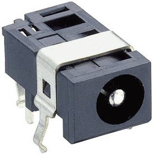 Lumberg 1613 05 Niedervolt-Steckverbinder Buchse, Einbau horizontal 4.4 mm 1.6 mm