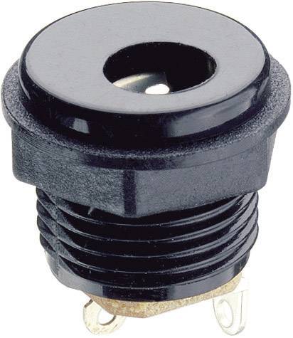 Lumberg NEB/J 21 C Niedervolt-Steckverbinder Buchse, Einbau vertikal 6.3mm 2mm