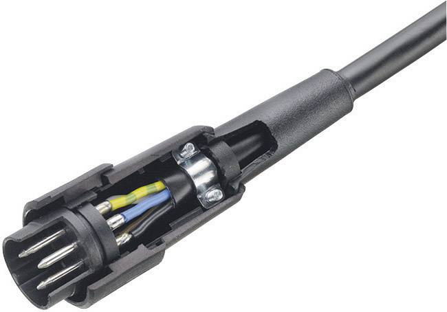 Binder 99-0605-00-03 Rundstecker Stecker, gerade Gesamtpolzahl: 3 Serie (Rundsteckverbinder): 678