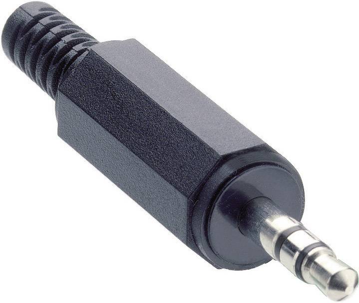 Lumberg KLS 40 Klinken-Steckverbinder 3.5mm Stecker, gerade Polzahl: 3 Stereo Schwarz