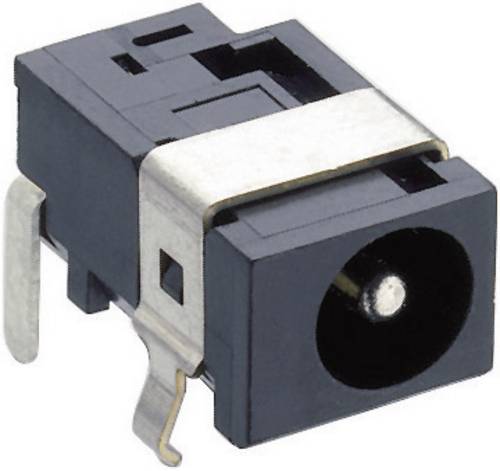 Lumberg 1613 07 Niedervolt-Steckverbinder Buchse, Einbau horizontal 5.15 mm 1.65 mm