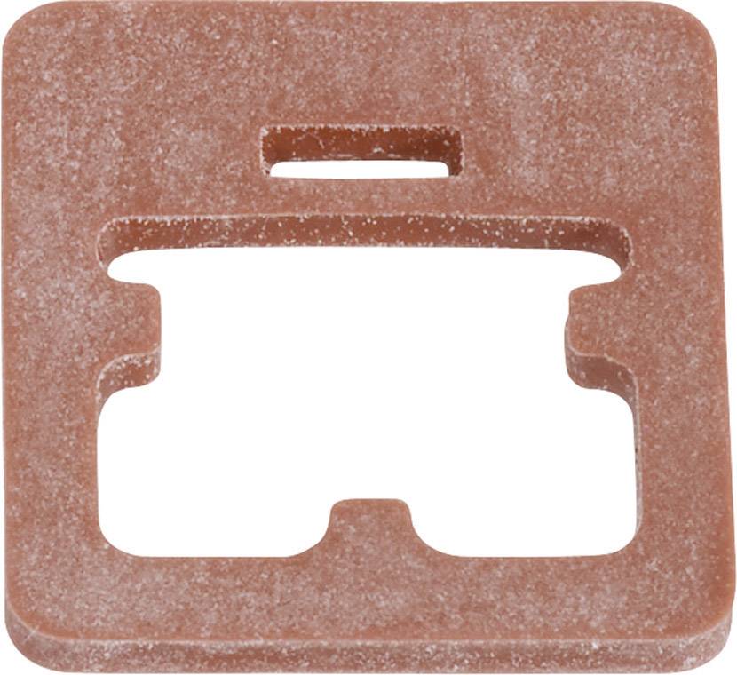 Binder Flachdichtung für MagnetventilsteckverBauform C Serie 235 Rot 16-8107-001 Inhalt: 1 S