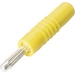 Schnepp S 4000 L Büschelstecker Stecker, gerade Stift-Ø: 4 mm Gelb Schnepp S 4000 L Büschelstecker Stecker, gerade Stift-Ø: 4 mm Gelb