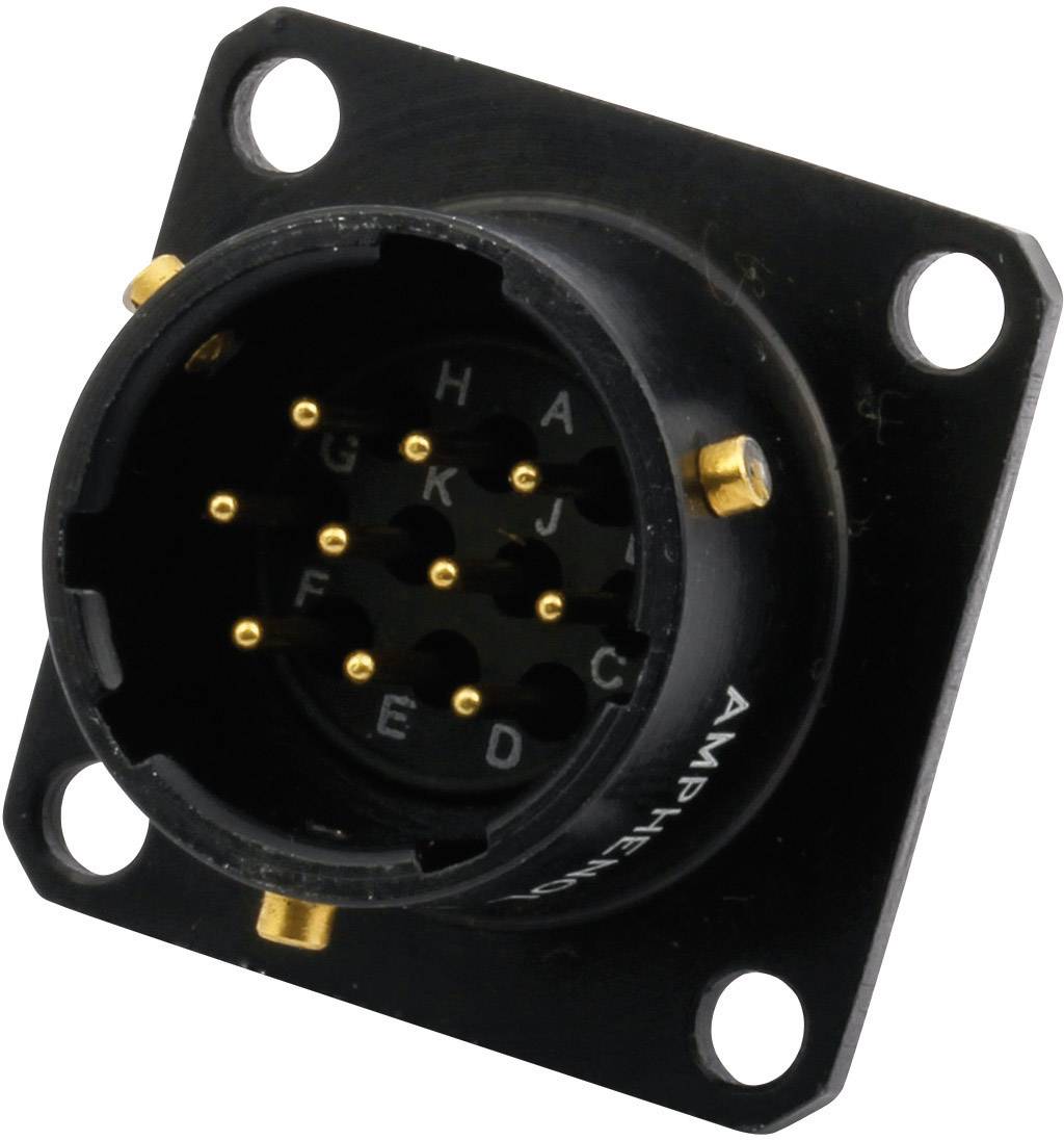 Amphenol 62IN 12E 12 10P 624 Rundstecker Stecker, Einbau Gesamtpolzahl: 10 Serie (Rundsteckverbinder): 62IN 1St.