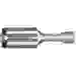 Klauke 18201A Flachsteckhülse Steckbreite: 2.8mm Steckdicke: 0.8mm 180° Unisoliert Metall