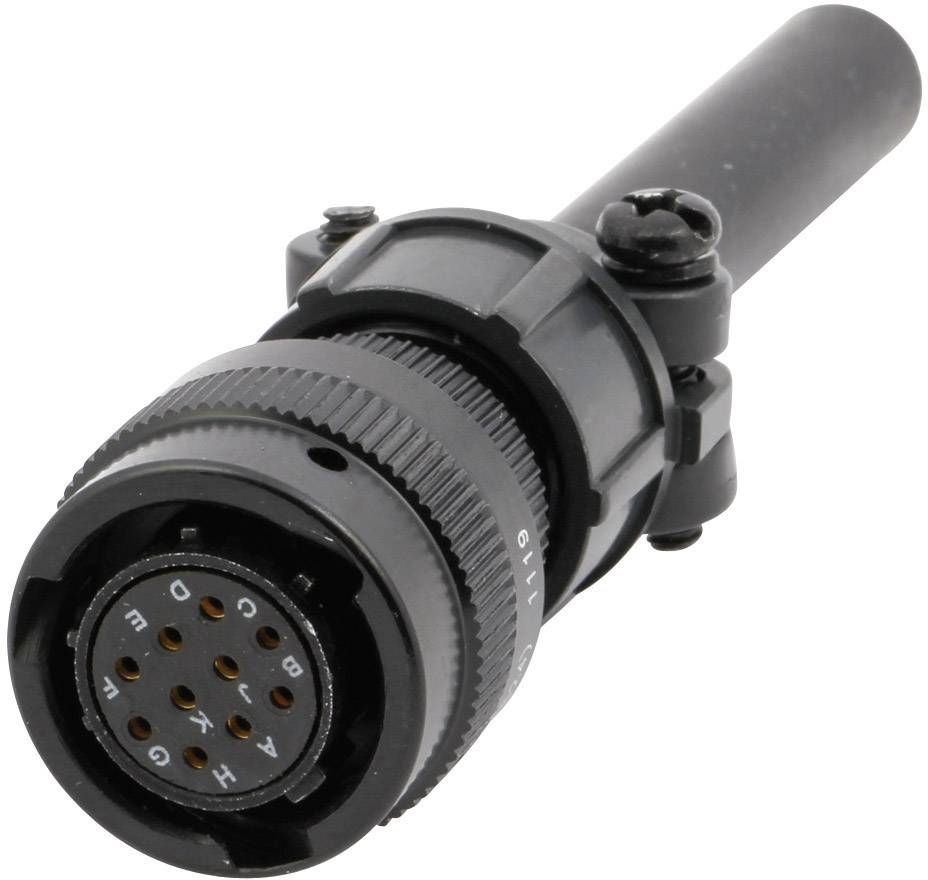 Amphenol 62IN 16A 12 10S/6A Rundstecker Buchse, gerade Gesamtpolzahl: 10 Serie (Rundsteckverbinder)