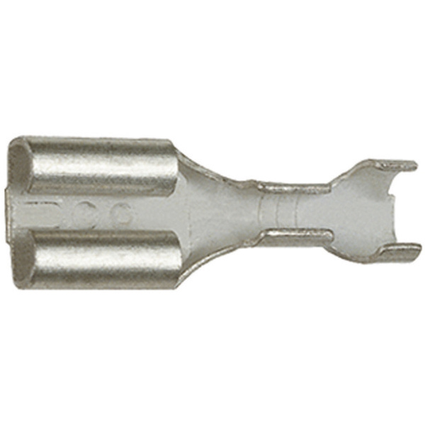 Klauke 18303 Flachsteckhülse Steckbreite: 4.8 mm Steckdicke: 0.8 mm 180 ° Unisoliert Metall
