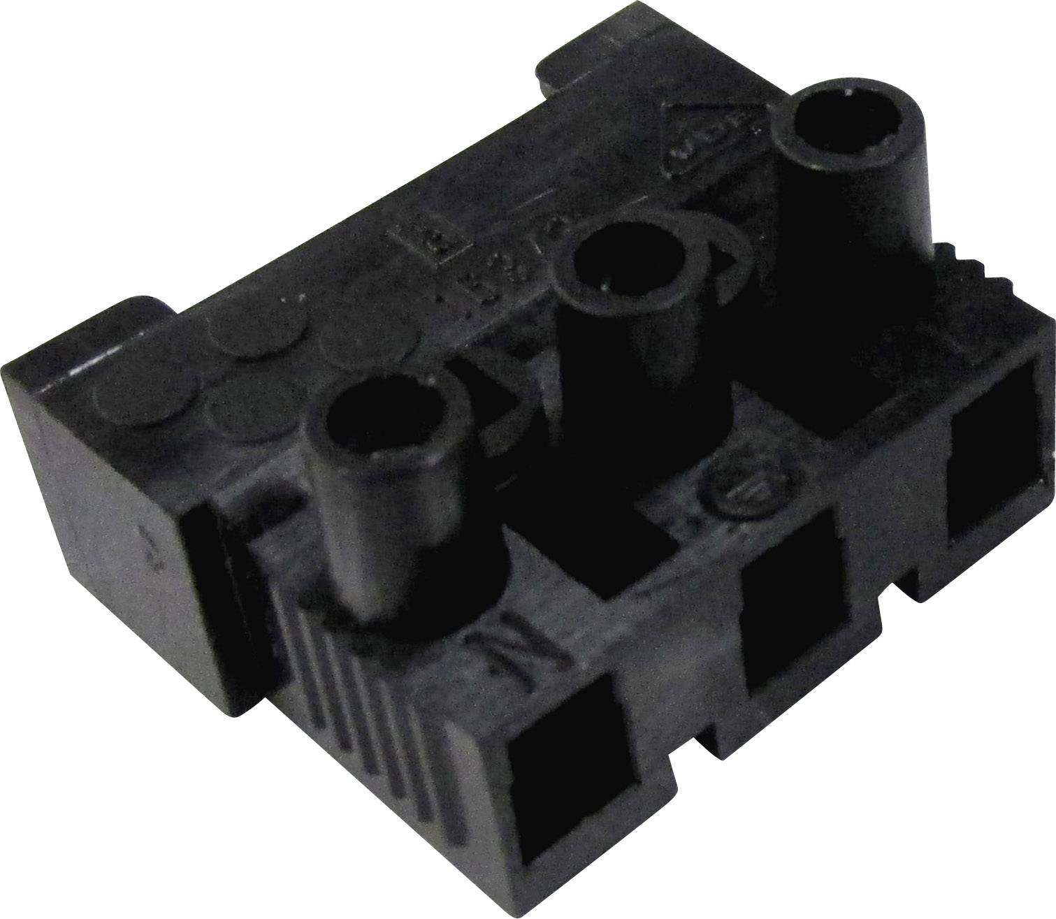 Adels-Contact 12263 163 ST/3 DS Verbindungsklemme flexibel: -2.5mm² starr: -2.5mm² Polzahl: 3 Schwarz