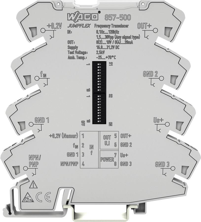 WAGO 857-500 Frequenzmessumformer 1 St.