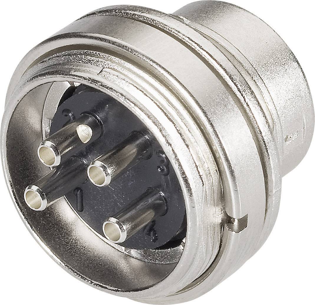 Binder 09-0311-00-04 Rundstecker Stecker, Einbau Gesamtpolzahl: 4 Serie (Rundsteckverbinder): 581 1St.