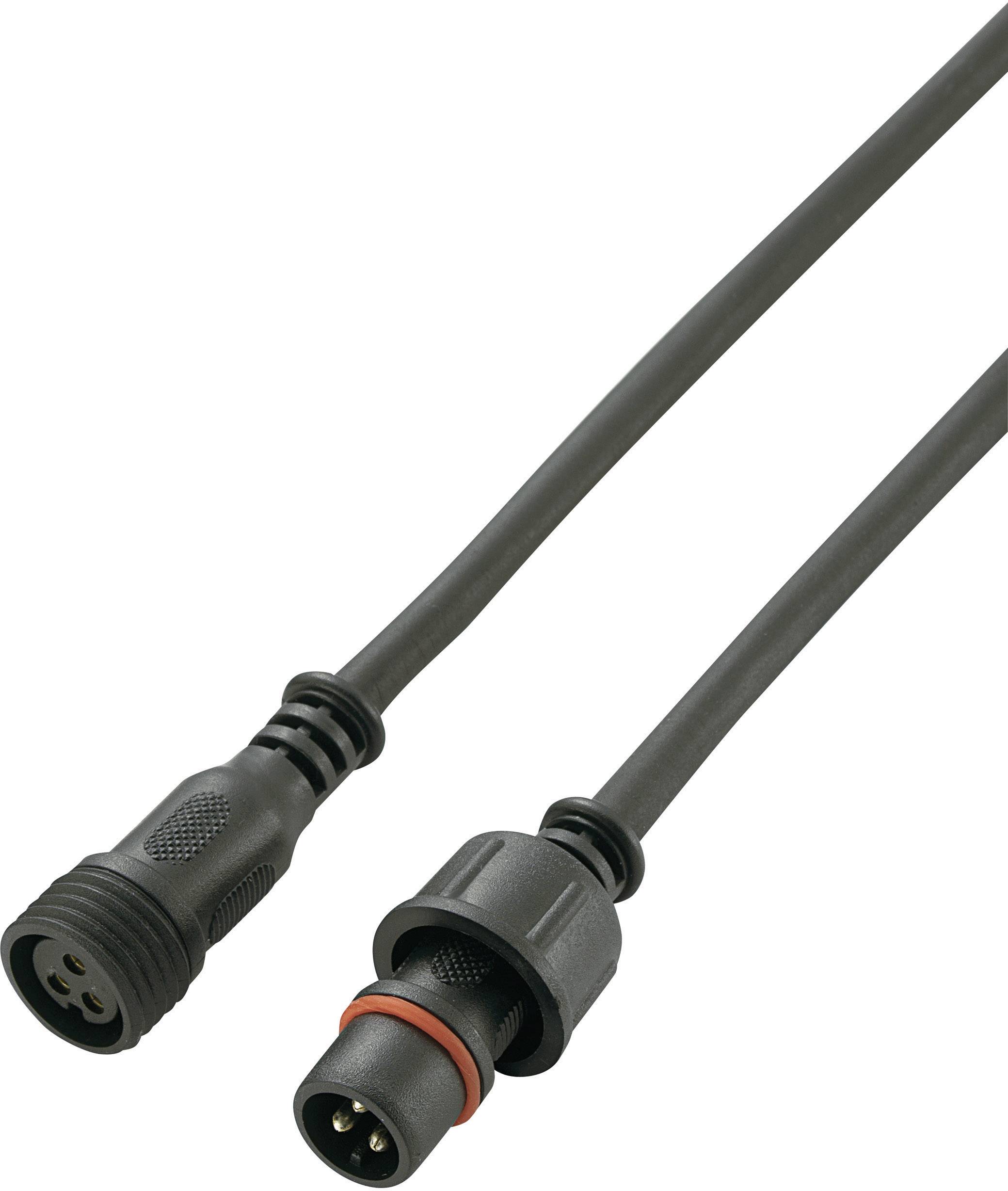 TRU COMPONENTS 1572445 Rundstecker konfektioniert Stecker, gerade, Buchse, gerade Gesamtpolzahl: 3 1St.