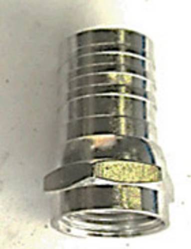 TRU Components F-Crimp-Stecker Kabel-Durchmesser: 7mm
