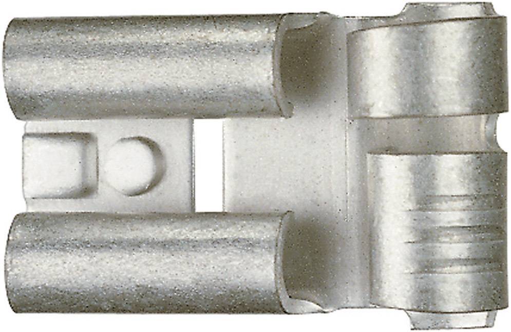 Klauke 3725 Flachsteckhülse Steckbreite: 6.3 mm Steckdicke: 0.8 mm 90 ° Unisoliert Metall