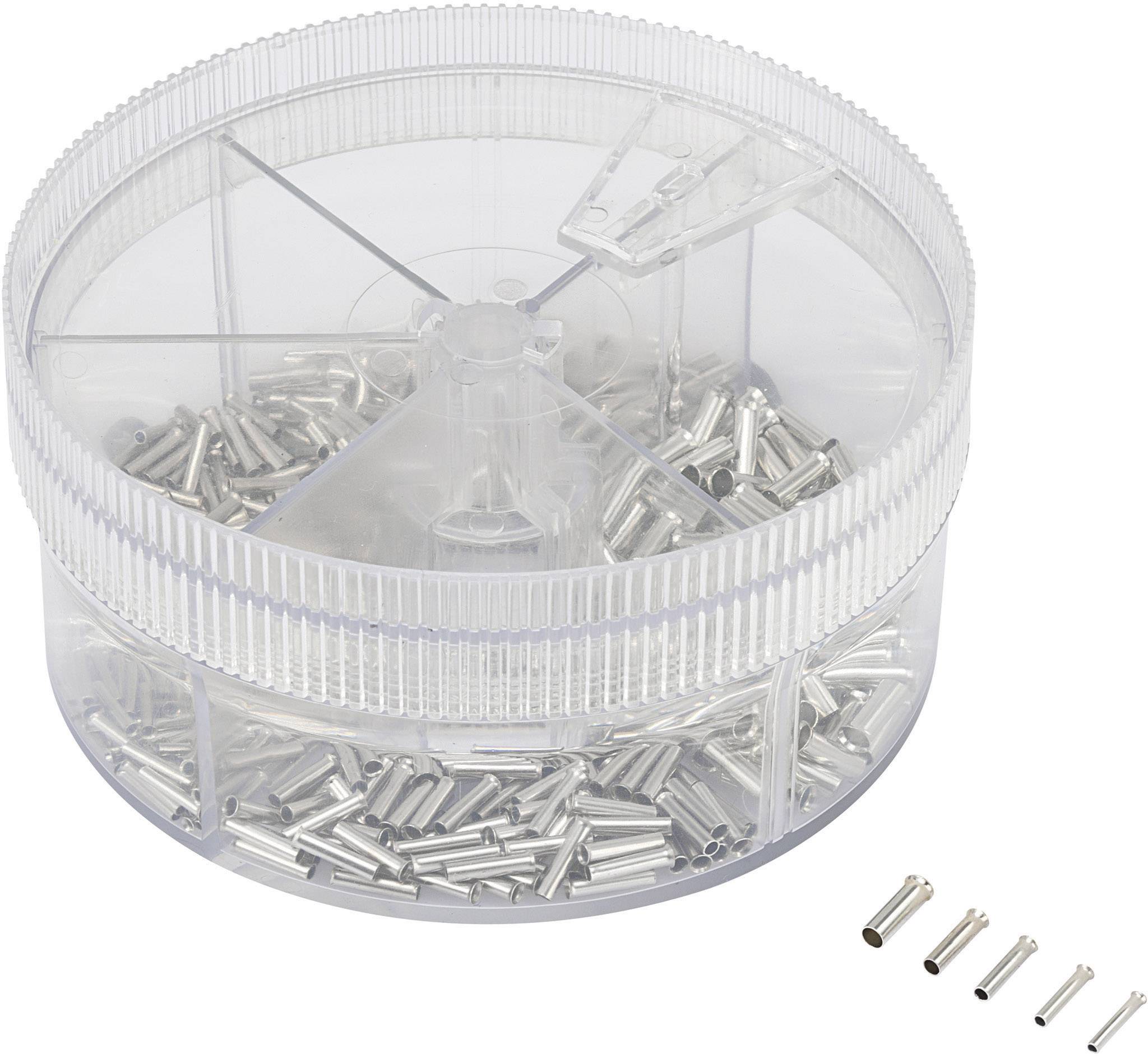 TRU Components 739773 Aderendhülsen-Sortiment 0.5 mm², 0.75 mm², 1 mm², 1.5 mm², 2.5 mm² Unisol