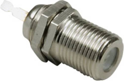 TRU Components F-Einlochbuchse