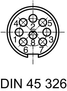 Amphenol T 3524 501 Rundstecker Stecker, gerade Gesamtpolzahl: 8 Serie (Rundsteckverbinder): C091 1St.