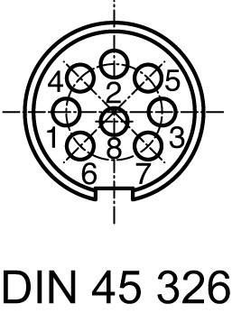 Amphenol C091 31D008 100 2 Rundstecker Kupplung, gerade Gesamtpolzahl: 8 Serie (Rundsteckverbinder): C091 1St.