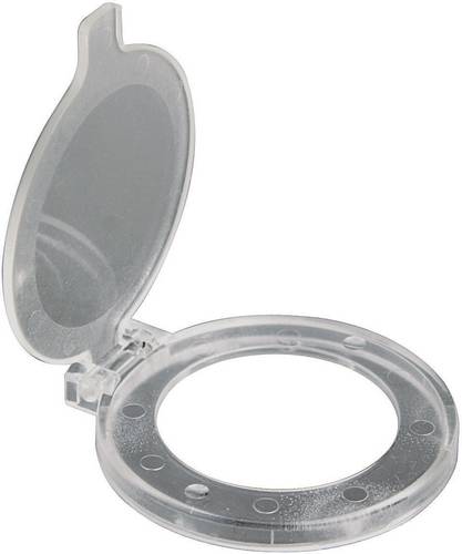 Schlegel KD22RR Schutzklappe für USB-Einbaubuchse KD22RR Transparent