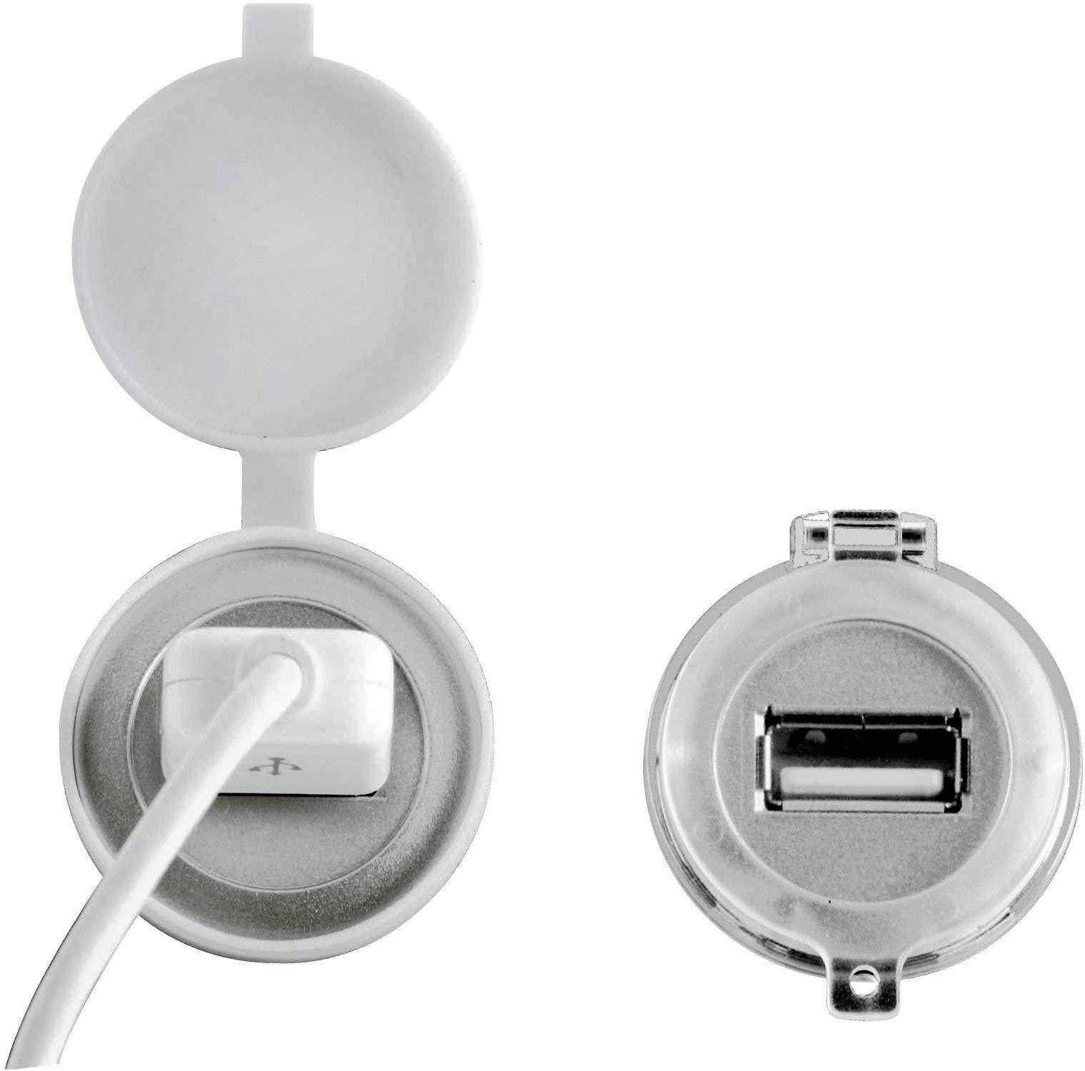 Schlegel KD22RR Schutzklappe für USB-Einbaubuchse KD22RR Transparent