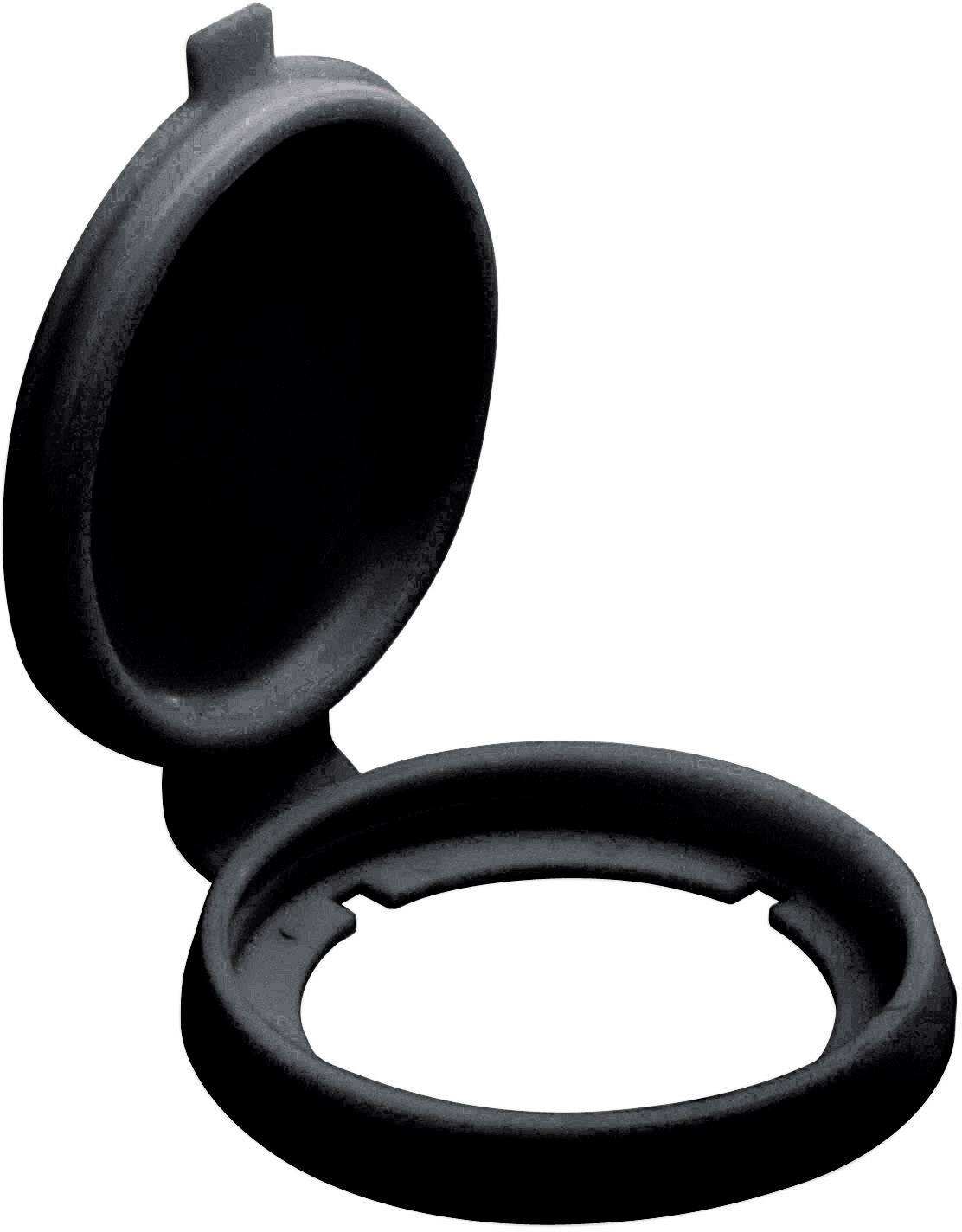 Schlegel AK22RR SW Schutzkappe für USB-/RJ45-Einbaubuchse AK22RR SW Schwarz 1 St.