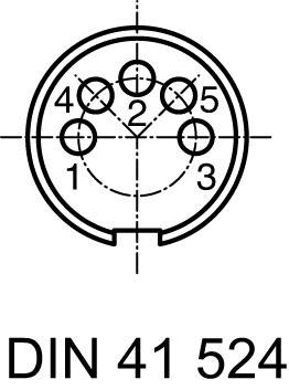 Amphenol T 3362 010 Rundstecker Stecker, Einbau Gesamtpolzahl: 5 Serie (Rundsteckverbinder): C091 1St.