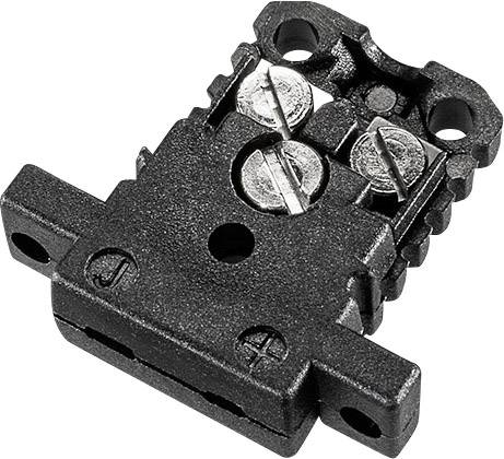 B + B Thermo-Technik 0220 0010 Miniaturdose Typ J, schwarz Schwarz Inhalt: 1 St.