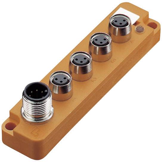 Lumberg Automation SBS4/LED 3 12124 Sensor/Aktorbox passiv M8-Verteiler mit Metallgewinde 1St.