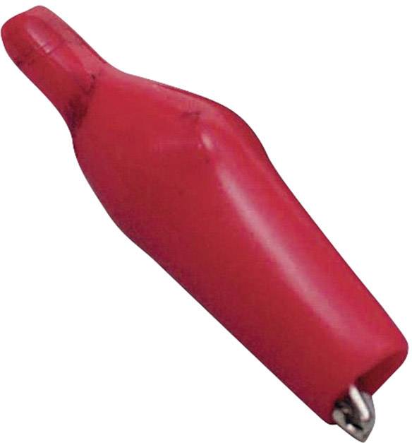 BKL Electronic 072404 Krokodilklemme Rot Klemmbereich max.: 12mm Länge: 35mm