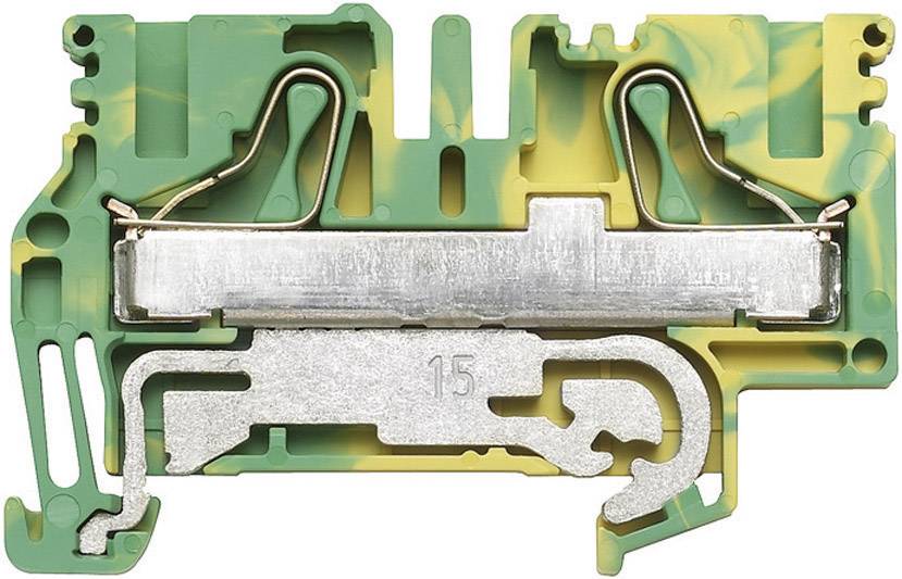 Weidmüller Schutzleiter-Reihenklemmen PPE PPE 6/10 1896180000-1 Grün, Gelb