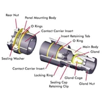 Bulgin PX0801 Rundstecker Stecker, Einbau Serie (Rundsteckverbinder): PX08 1St. Bulgin PX0801 Rundstecker Stecker, Einbau Serie (Rundsteckverbinder): PX08 1St.